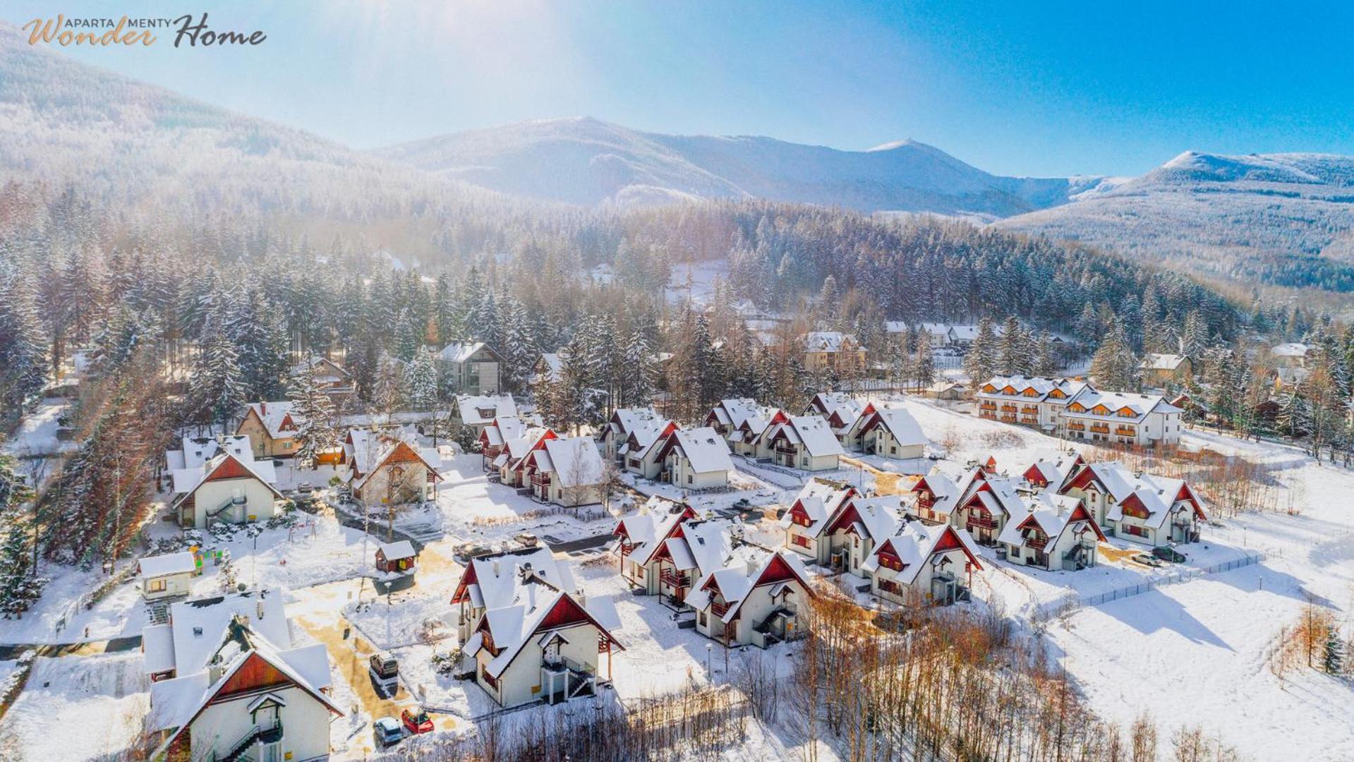 Wonder Home - Domki Gorskie Z Kominkami Na Kameralnym Osiedlu - Plac Zabaw Na Terenie Kompleksu Karpacz Exteriér fotografie