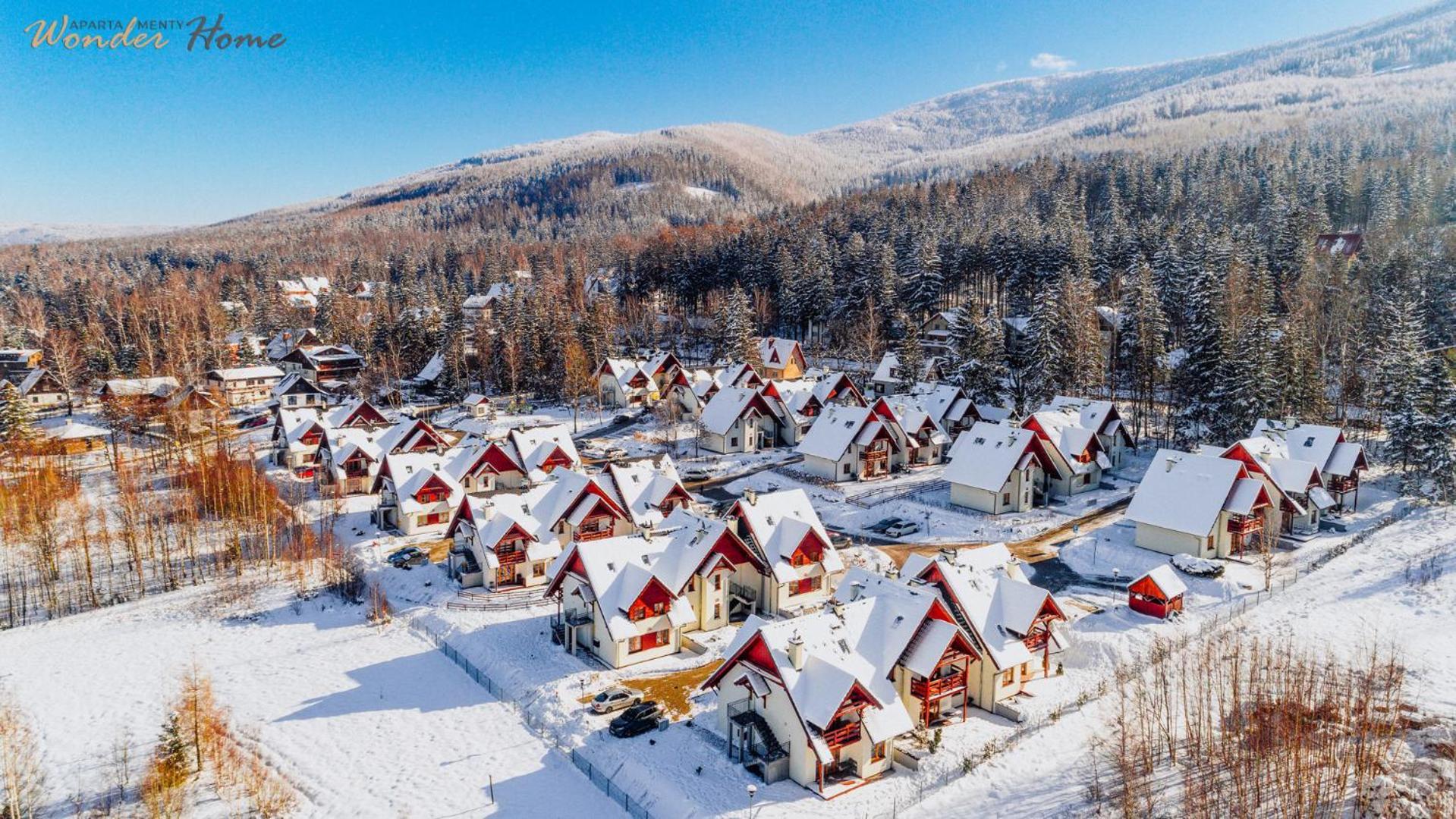 Wonder Home - Domki Gorskie Z Kominkami Na Kameralnym Osiedlu - Plac Zabaw Na Terenie Kompleksu Karpacz Exteriér fotografie